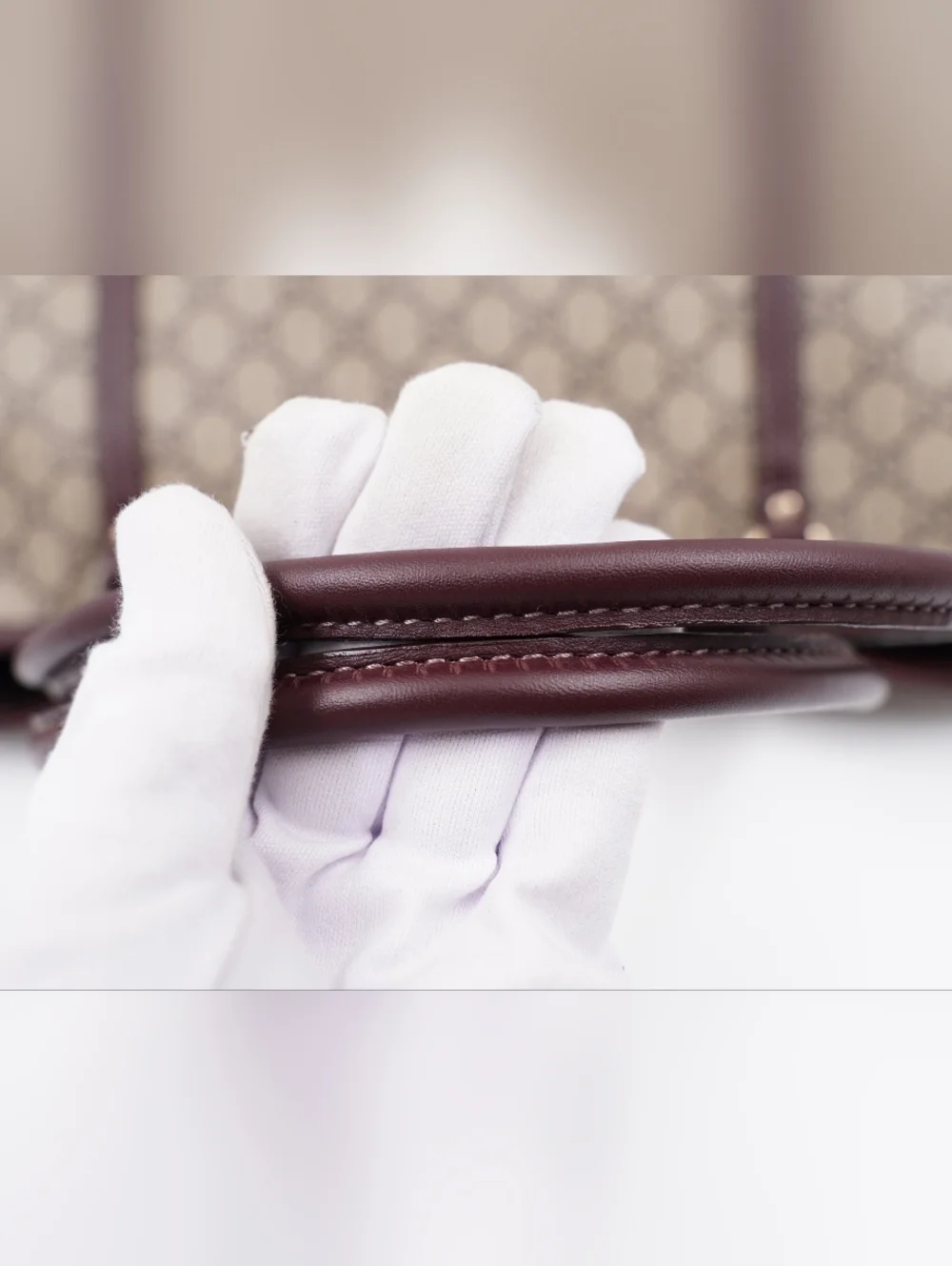 BY45 💗 GUCCI GG Plus Monogram Joy Tote - Picture 12 of 13